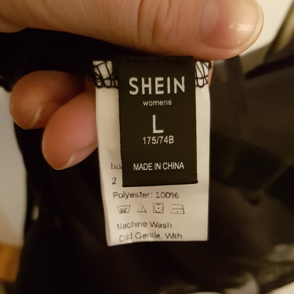 SHEIN sequined body suit NWOT - Picture 2 of 4